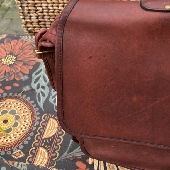 Vintage Coach Metropolitan Briefcase No213-5743 in Red Mahogany - Picture 3 of 15